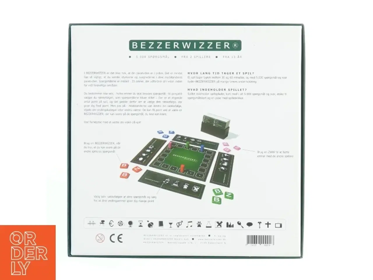 Billede 2 - Bezzerwizzer brætspil fra Bezzerwizzer (str. 26,5 x 26,5 cm)