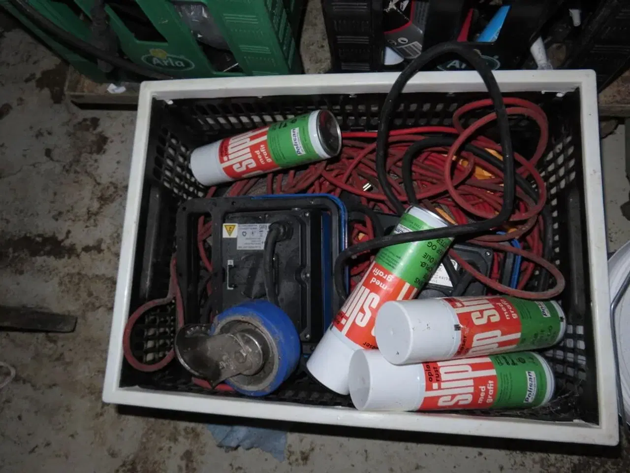 Billede 4 - Ass. værktøj og 2 stk. stiger