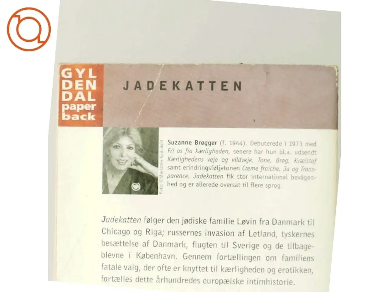 Billede 5 - Jadekatten : en slægtssaga af Suzanne Brøgger (Bog)