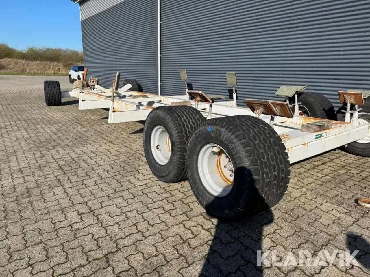 Billede 4 - Bådvogn der har stået en princess 56 på den