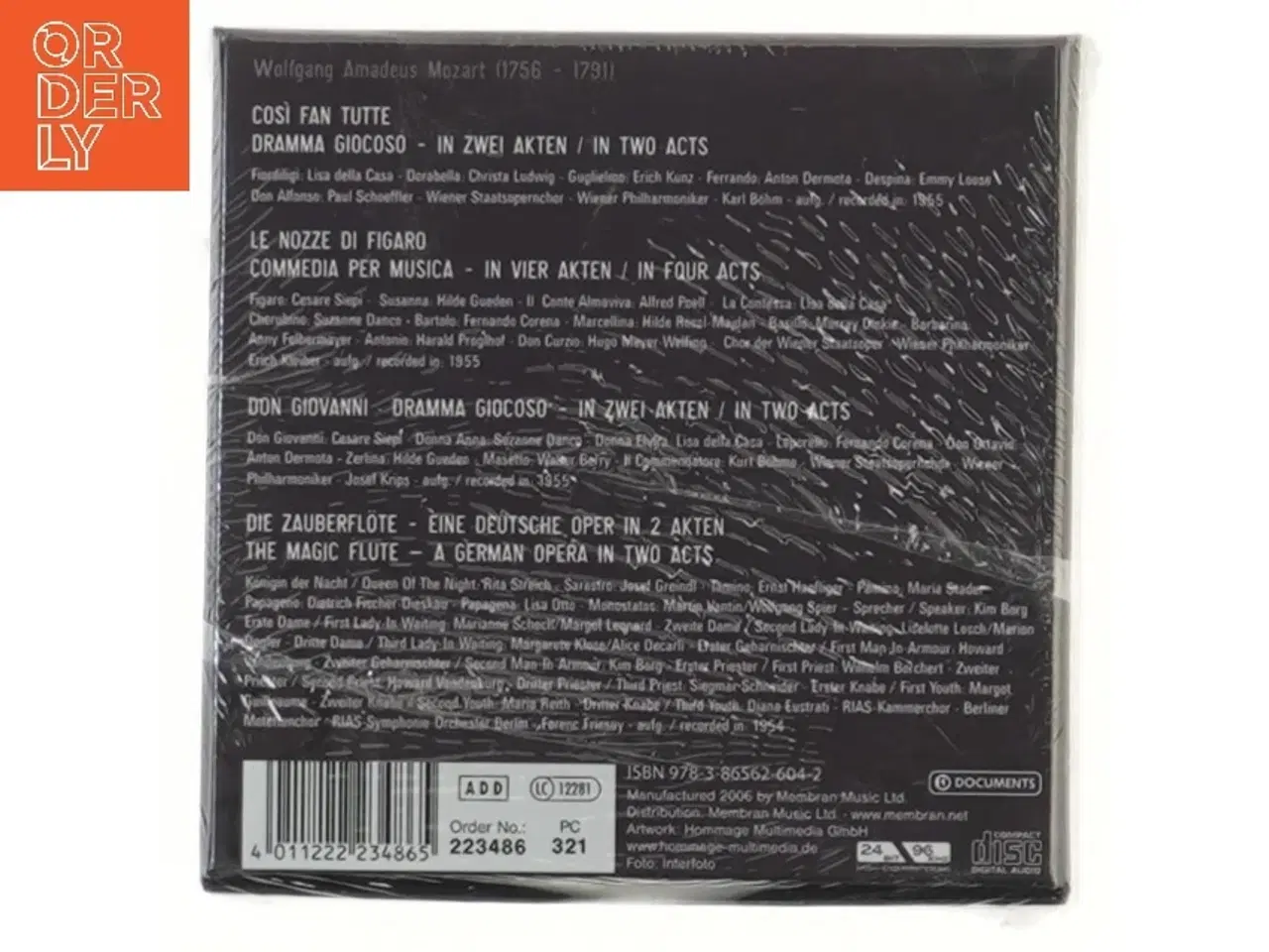Billede 2 - Wolfgang Amadeus Mozart 10 CD Set