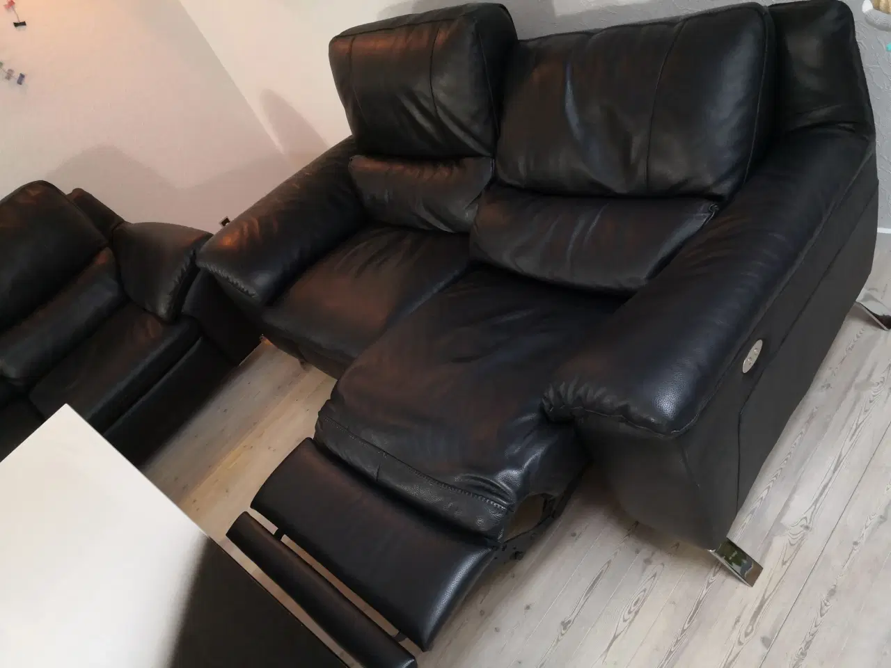 Billede 3 - Læder sofa 