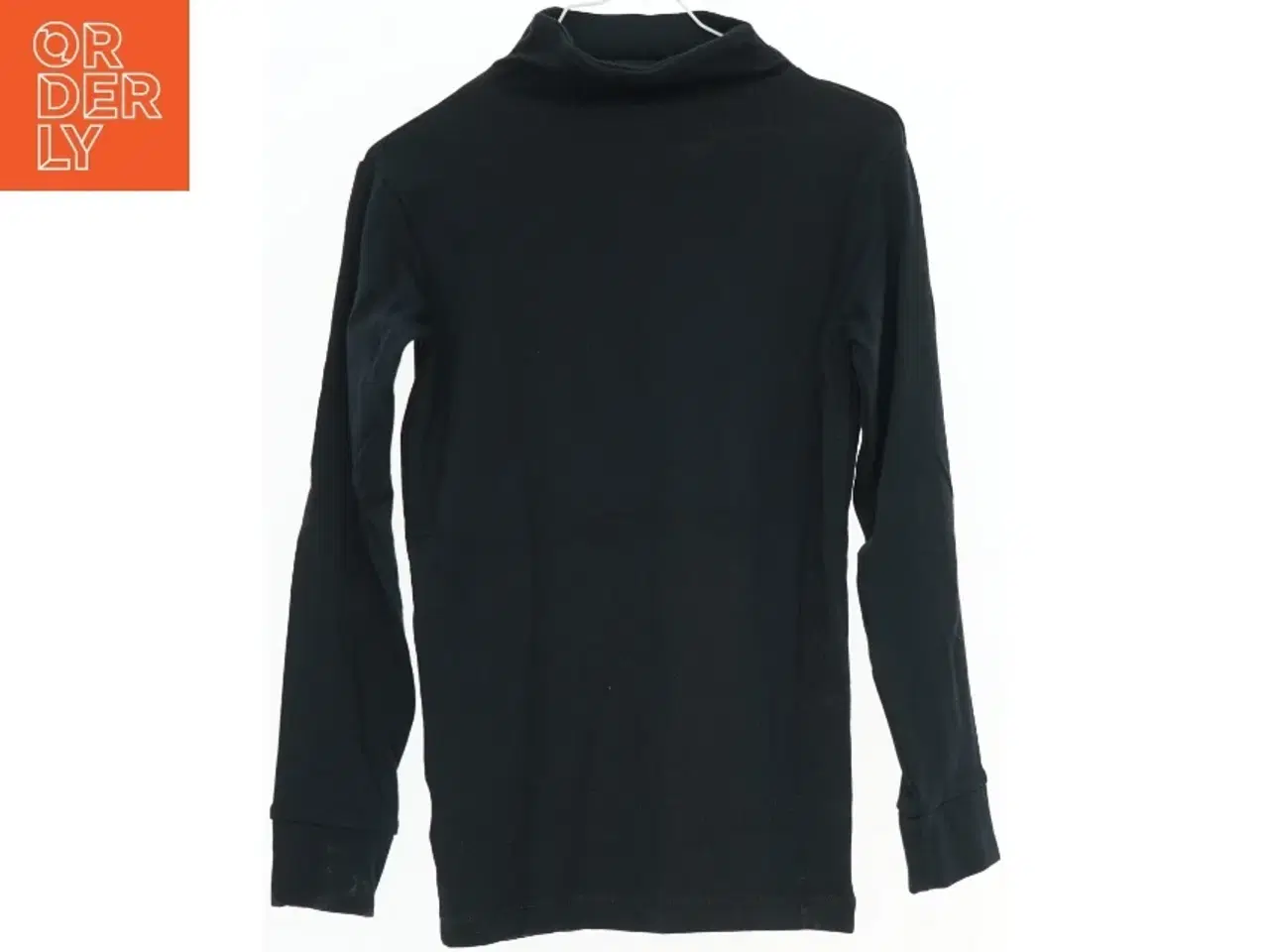Billede 1 - Sort langærmet bluse fra Molo (str. 128)