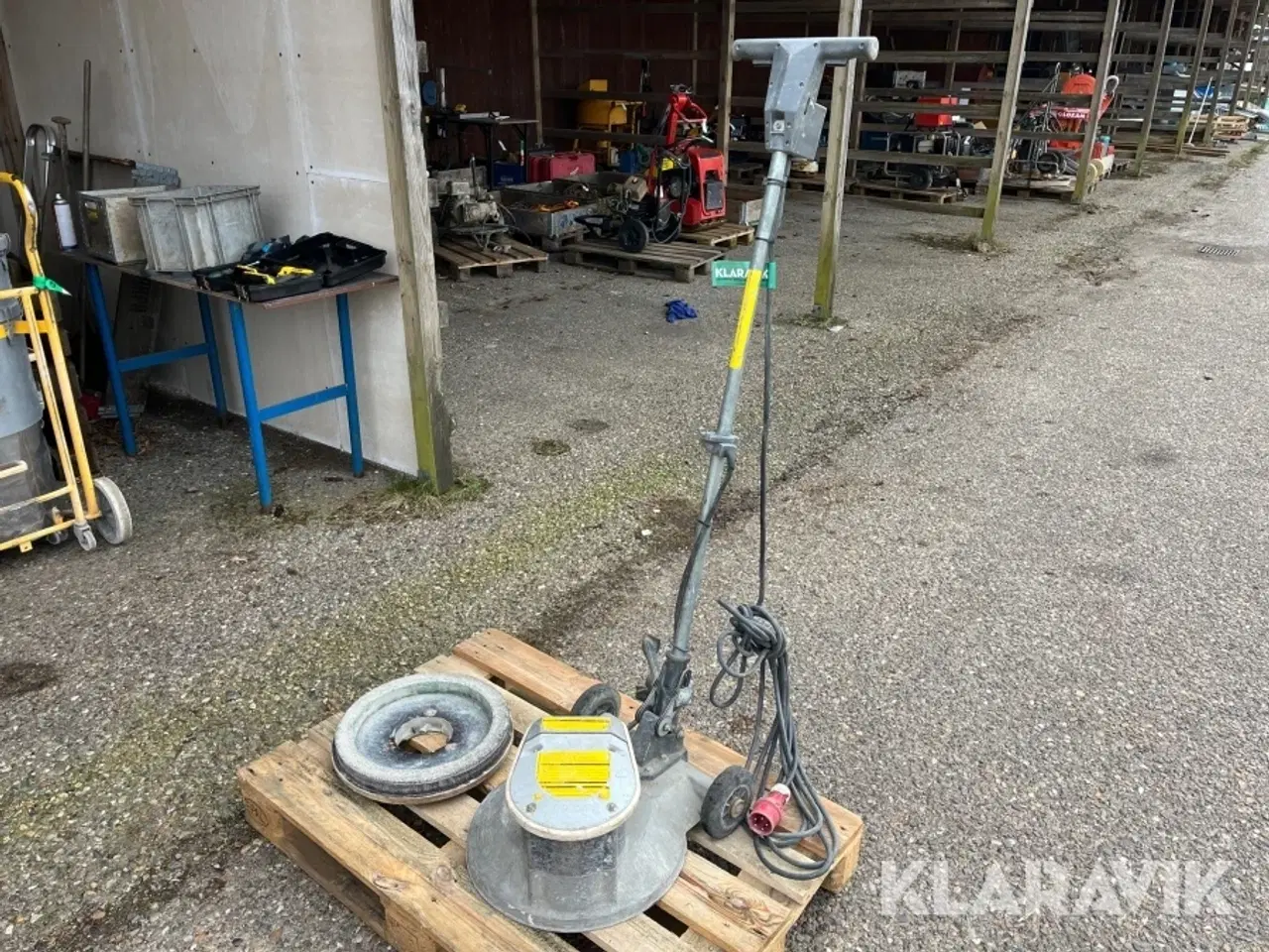 Billede 1 - Gulvslibemaskine Schwamborn STR701L