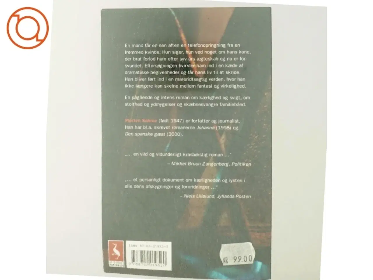 Billede 3 - Den niende kreds : roman af Morten Sabroe (Bog)