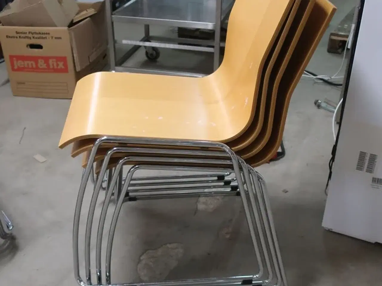 Billede 4 - 8 stk. spisebordsstole FREDERICIA FURNITURE / Tom Stepp