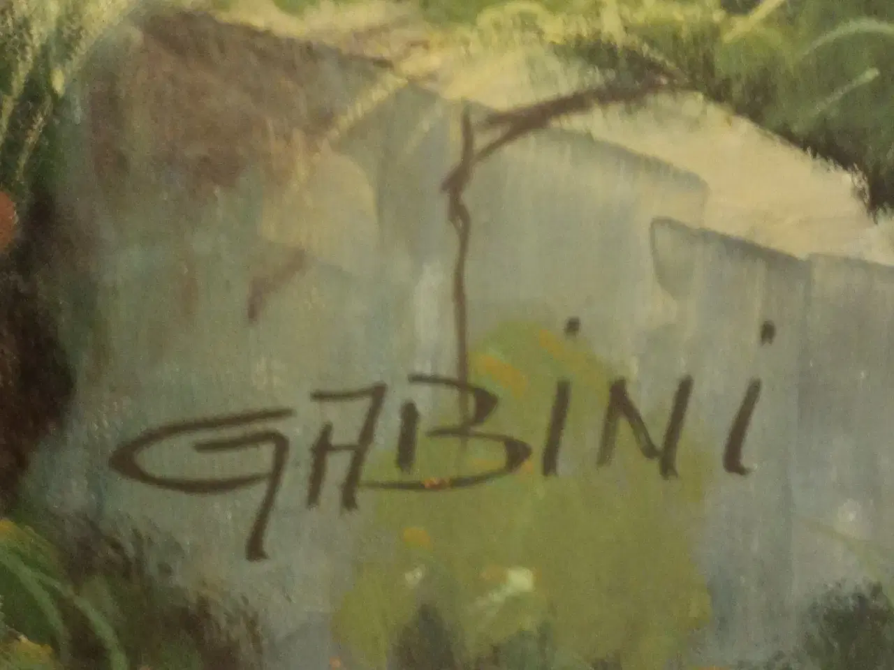 Billede 2 - Oliemaleri I perfekt stand 