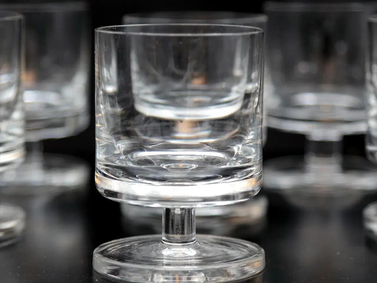 Billede 4 - Sherry- og portvinsglas i klart glas 1970’erne sæt