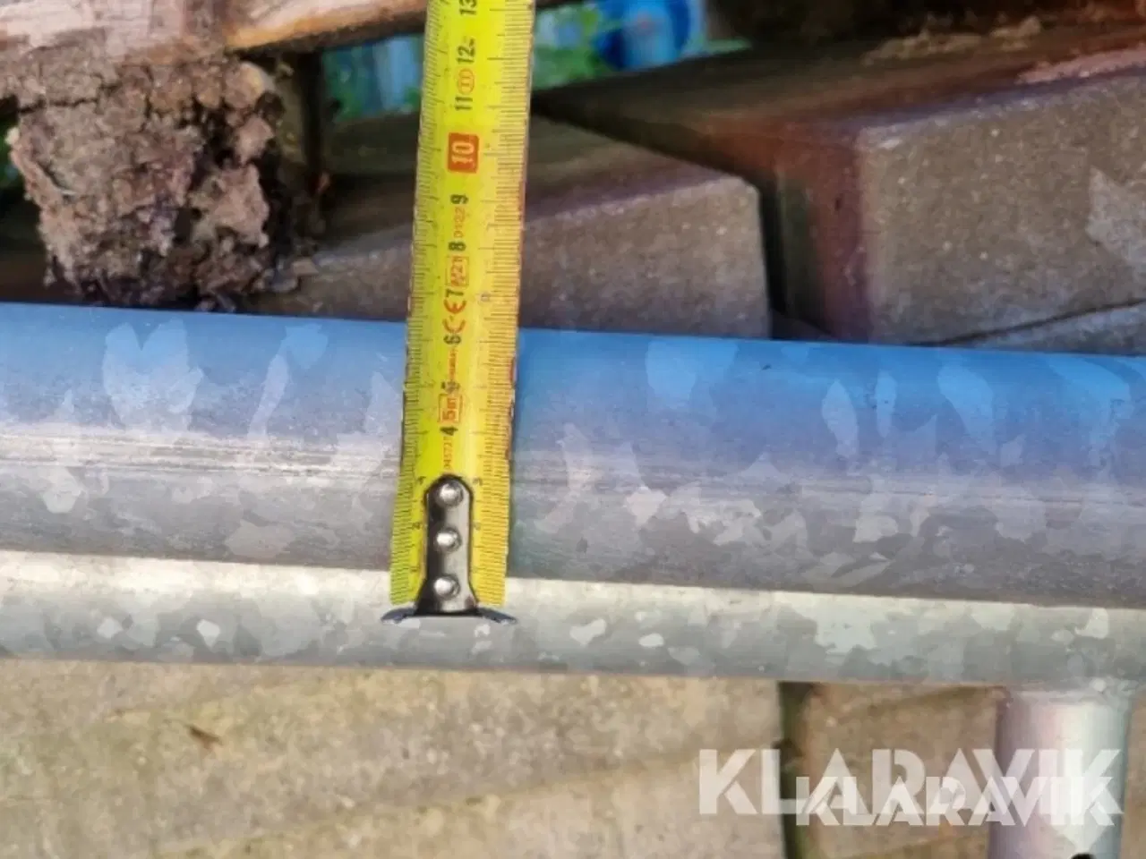 Billede 5 - Skiltestandere Galvaniseret stål