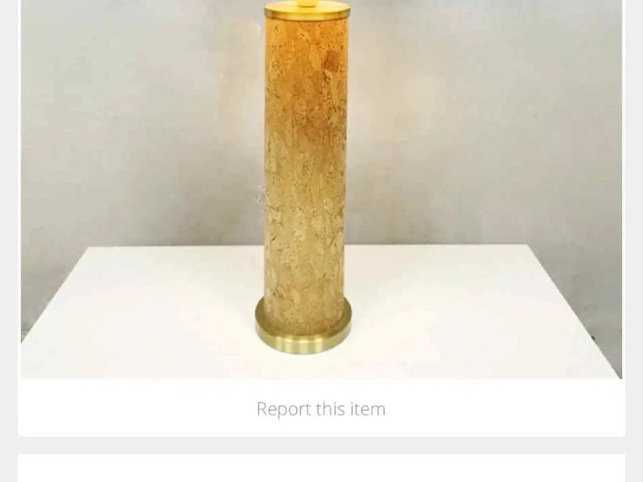 Billede 11 - Super flot cylinder lampe.