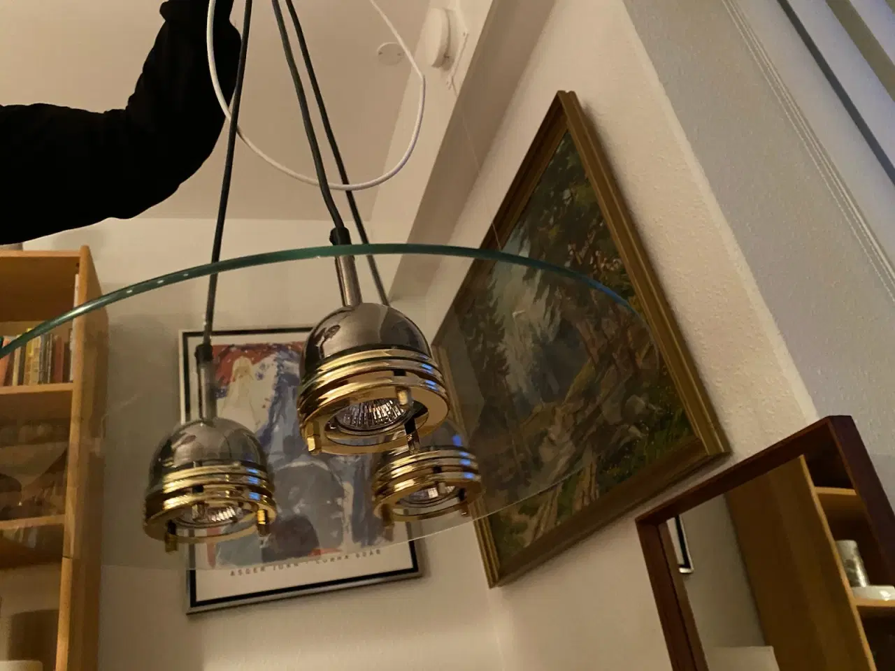 Billede 1 - Flot loftslampe til stuebordet 