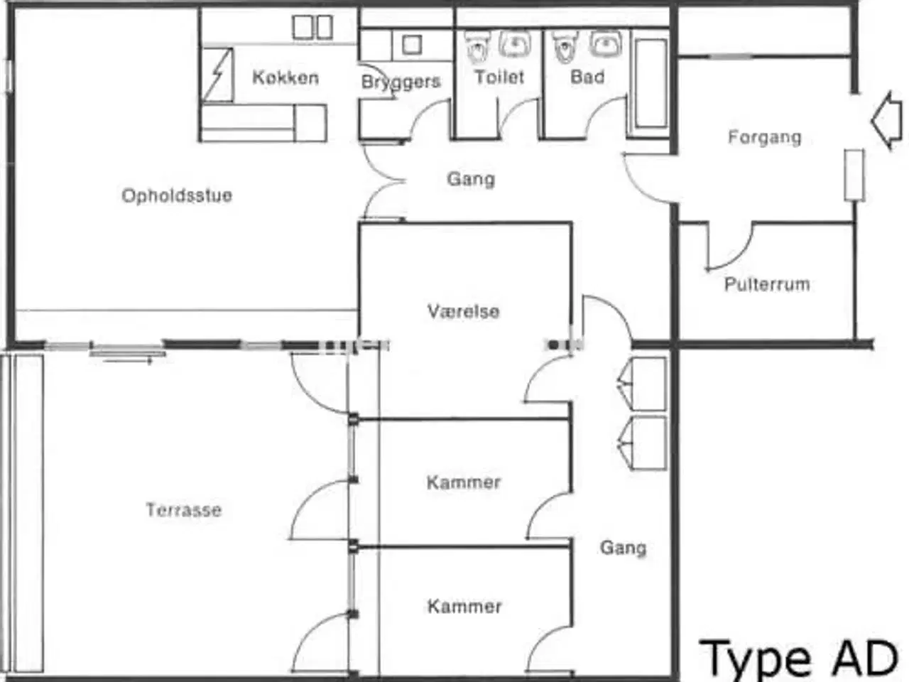 Billede 1 - Hjembytte - Paltholmterrasserne