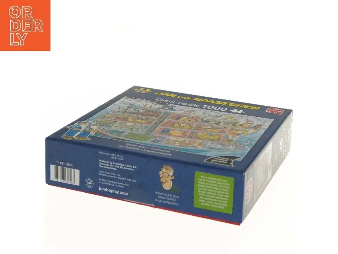Billede 4 - Jan van Haasteren cruise ship puslespil fra Jumbo (str. 25x25 cm)