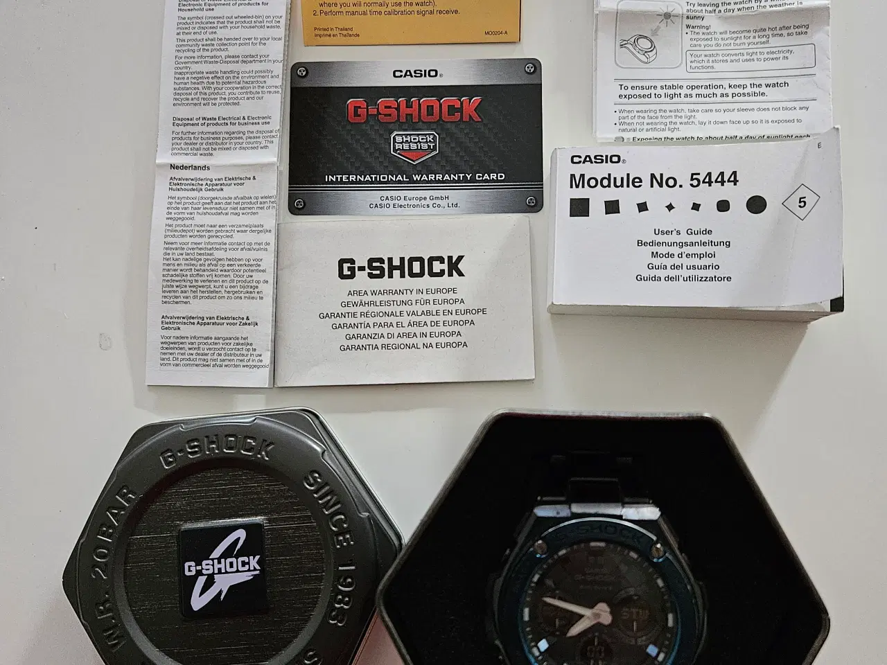 Billede 8 - Casio G-Shock Wave Ceptor Solar GST-W110-1AER - Lc