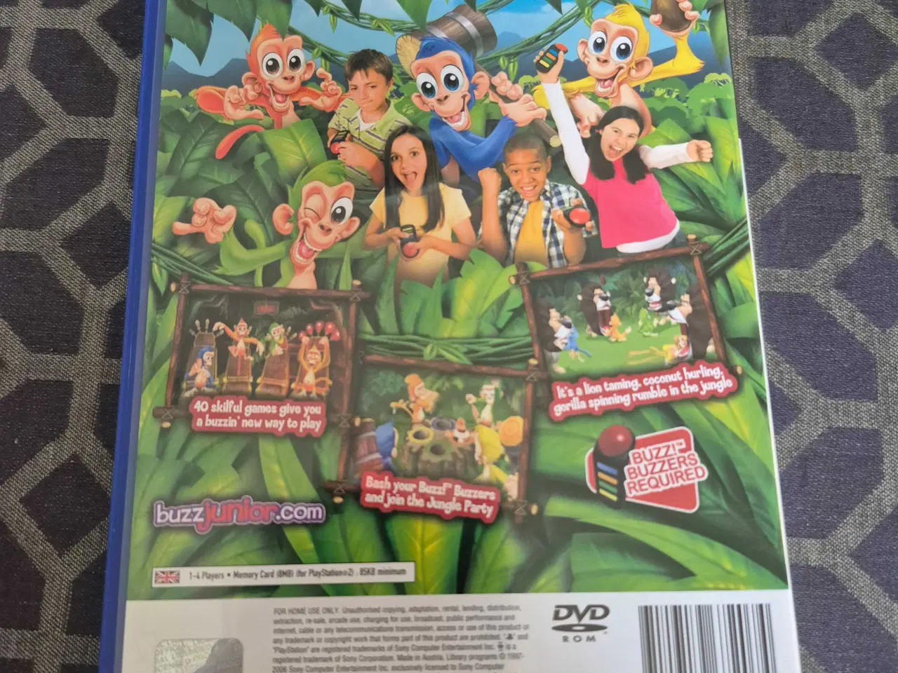 Billede 2 - Buzz junior : Jungle Party ps2 spil 