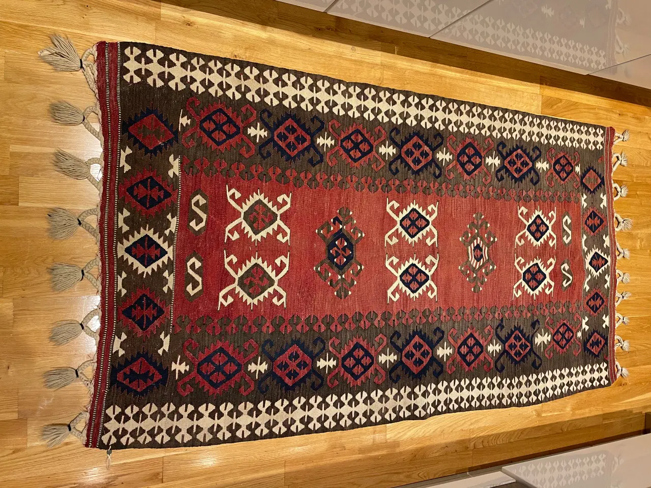 Billede 1 - Ægte Tyrkisk kelim tæppe