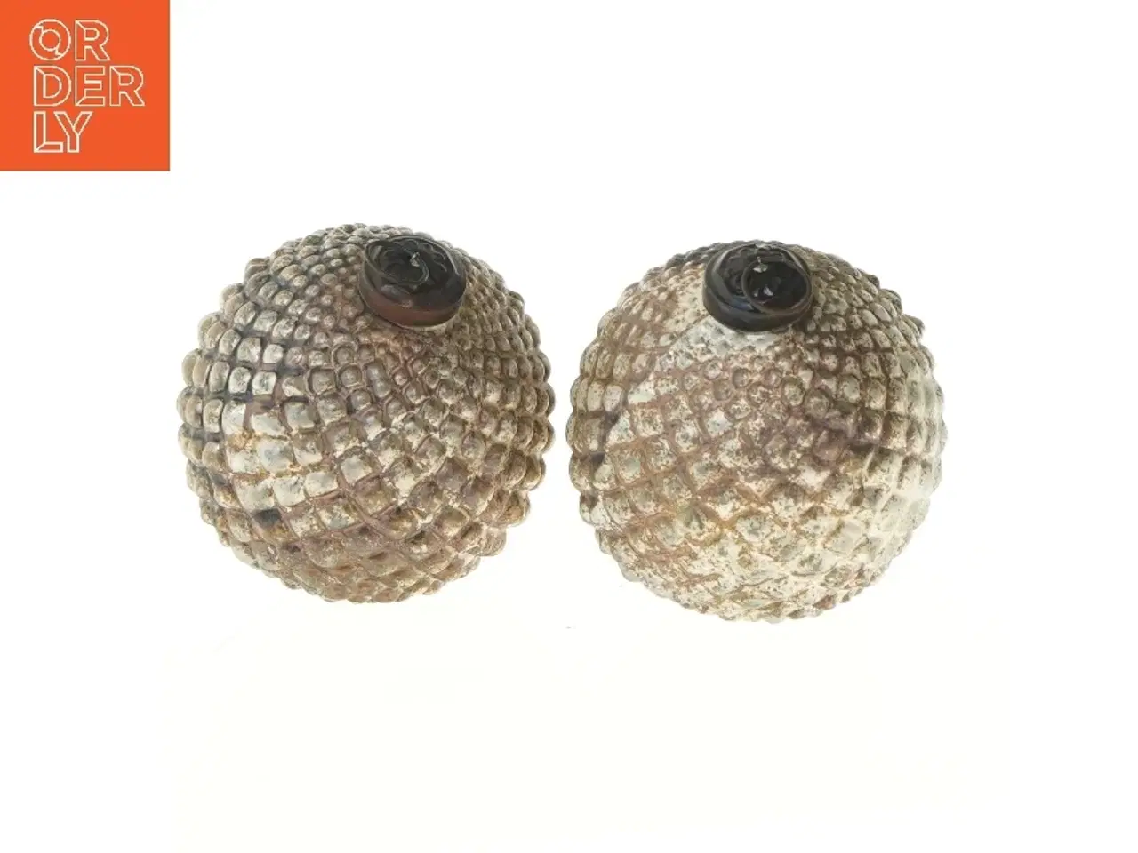 Billede 3 - Vintage julekugler (str. Ø 10 cm)