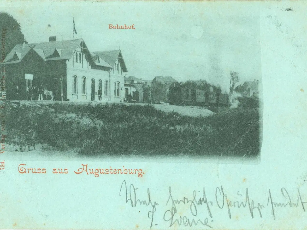 Billede 1 - Augustenborg Station, 1899
