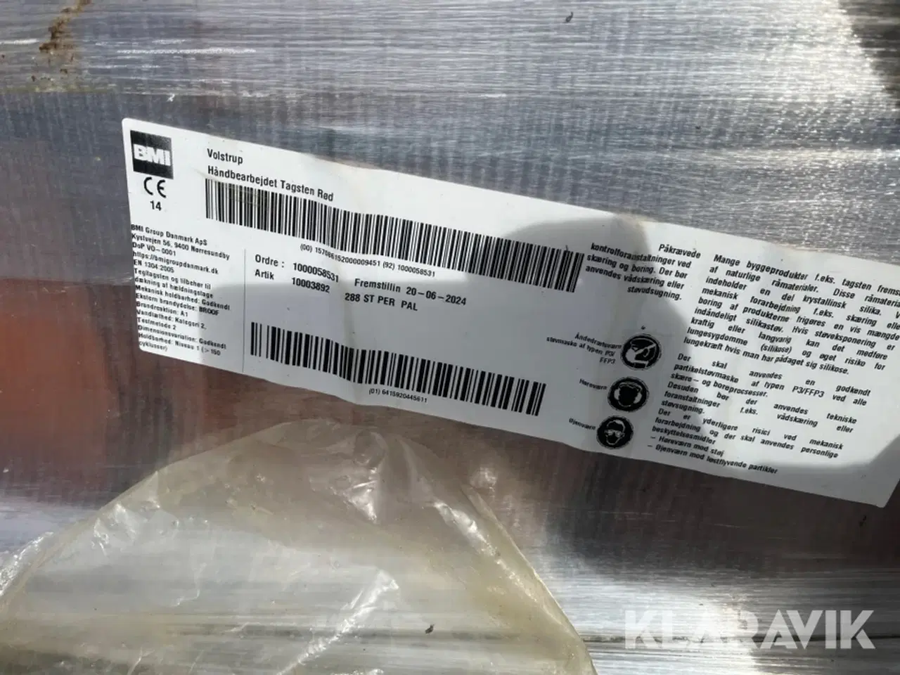 Billede 10 - Tagsten BMI 5 paller blandet