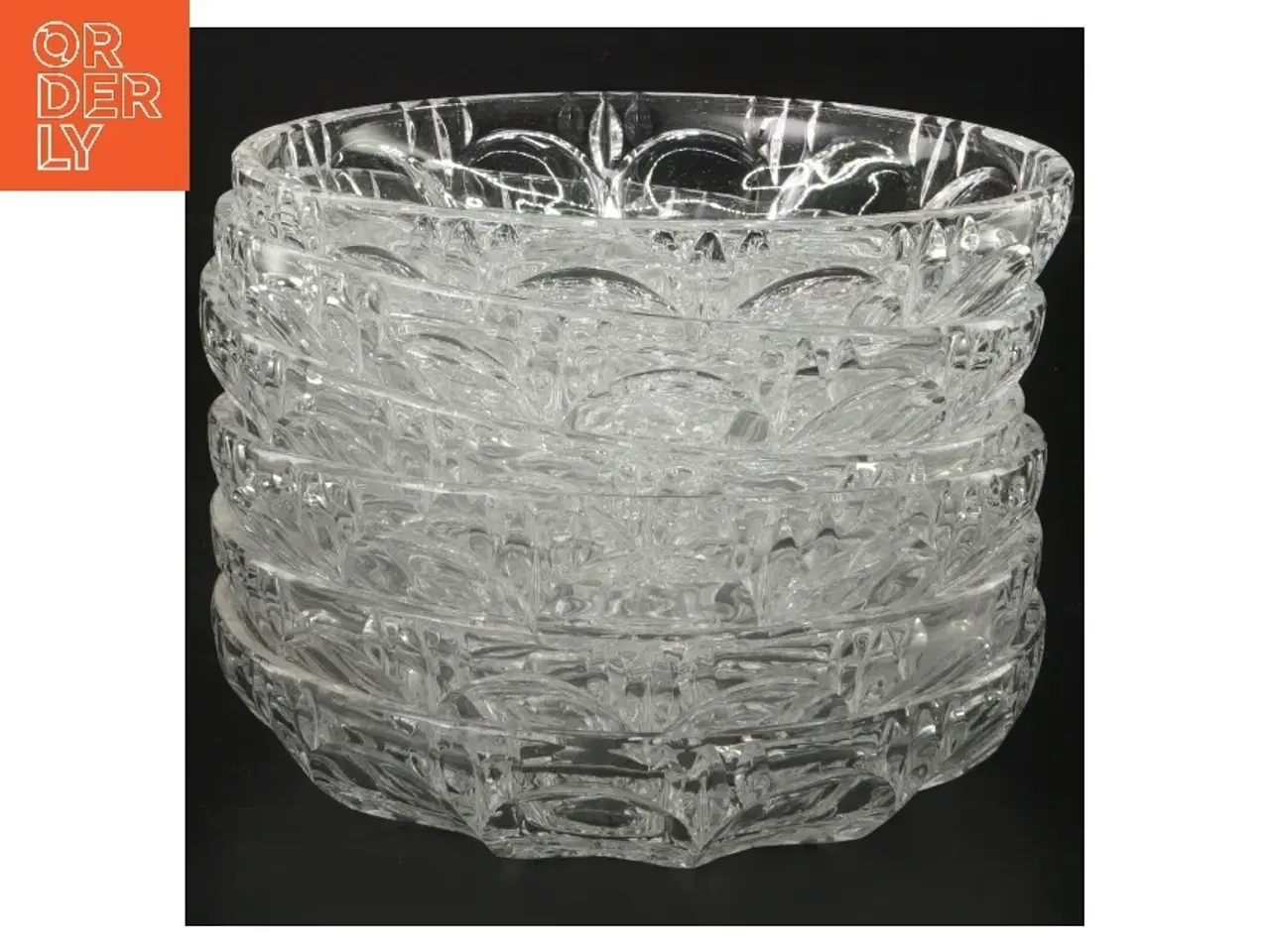 Billede 1 - Glas skåle, 6 stk (str. 6 stk Ø 14,5 cm)