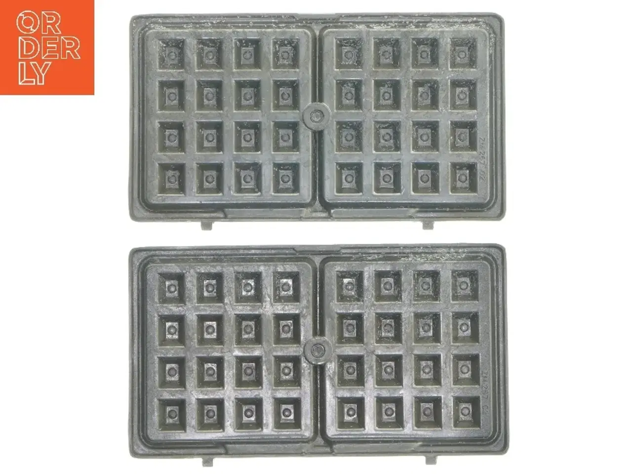 Billede 1 - Vaffelplader (str. 21,5x12 cm)