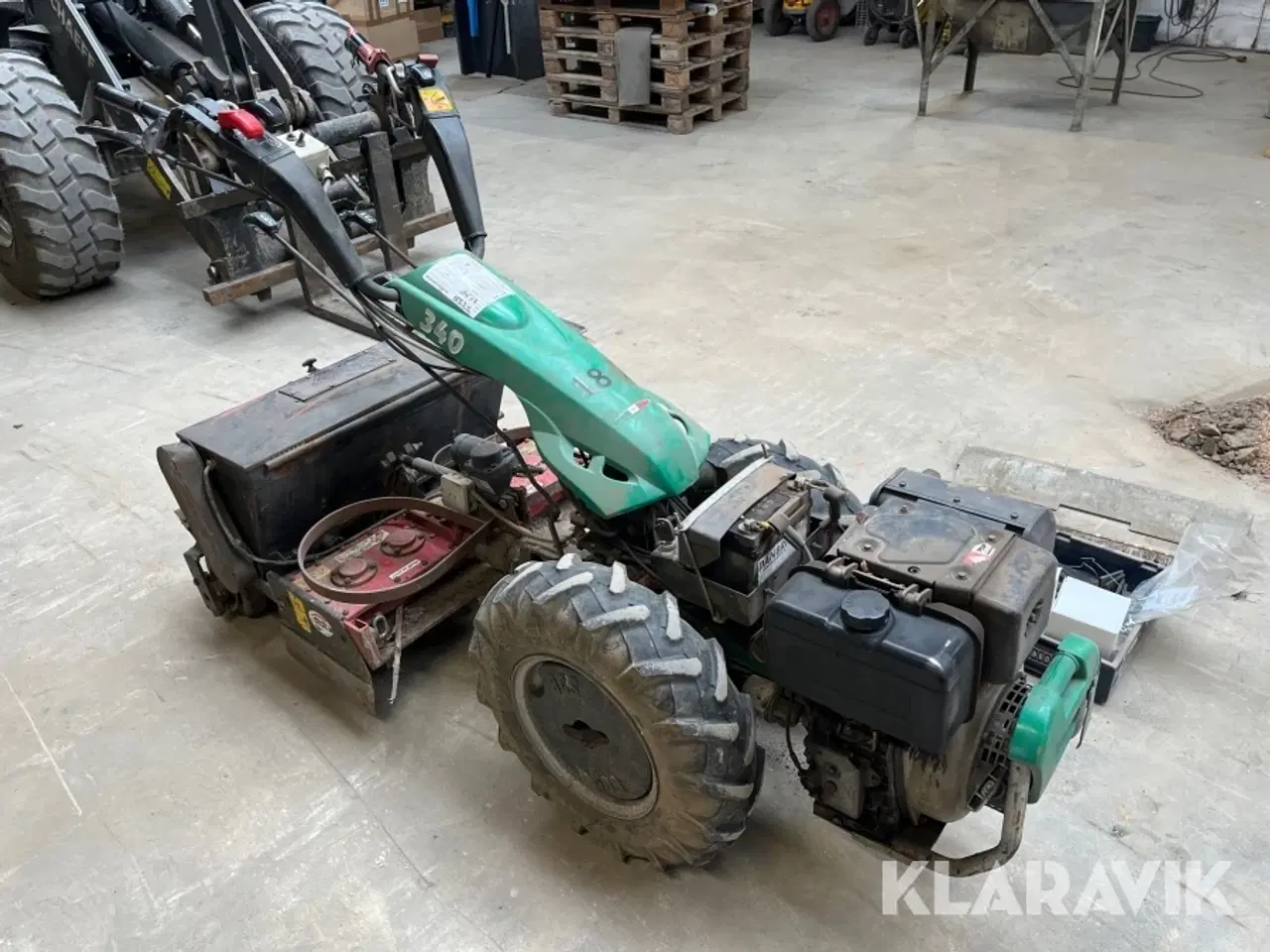Billede 4 - Redskabsbærer Ferrari MC 340 PS L100 med rotorharve og såkasse