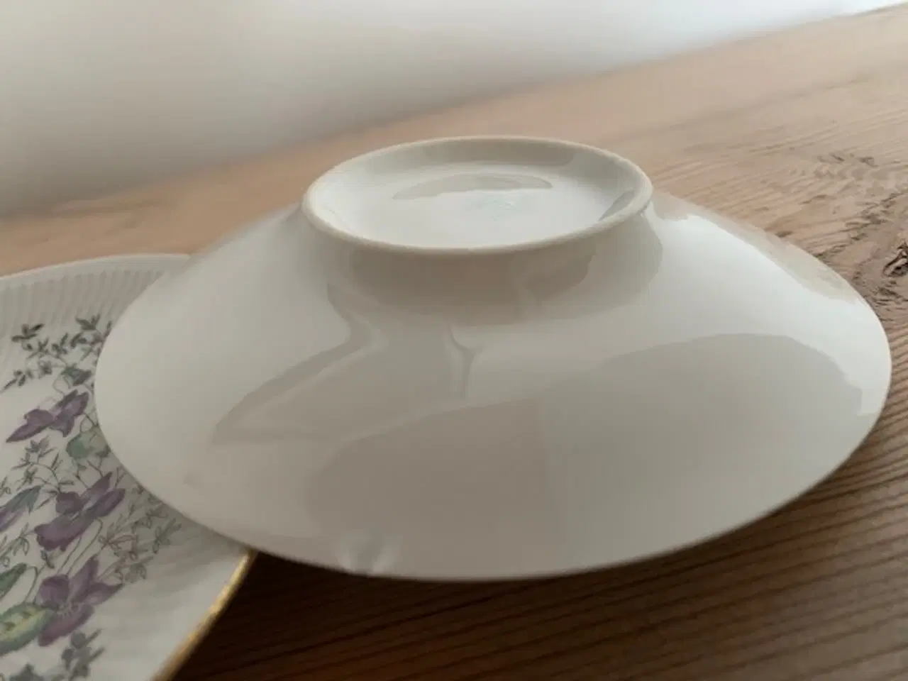 Billede 6 - Kaffestel med violer og guld kant - vintage 