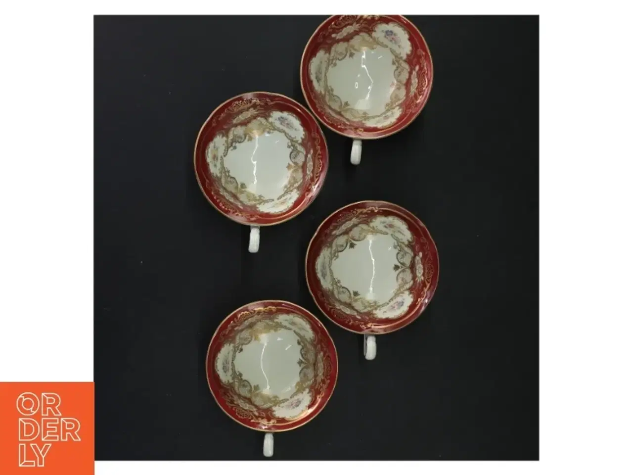 Billede 2 - Sæt af porcelænskopper med håndtag (str. Ø 10 cm)