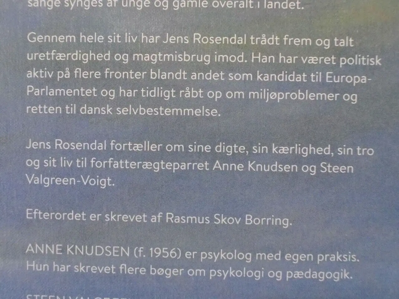 Billede 2 - du kom med alt det der var dig - en samtale med di