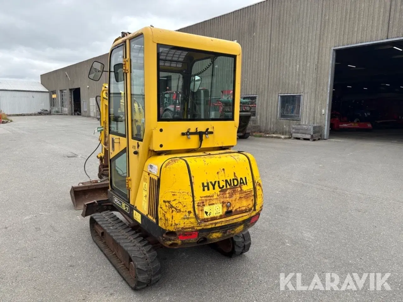 Billede 6 - Minigraver Hyundai R16-7
