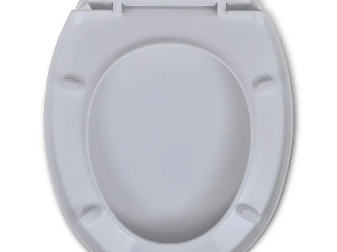 Billede 5 - Soft close-toiletsæde oval hvid