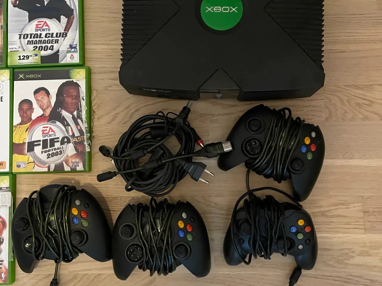 Billede 1 - Xbox velholdt og komplet m spil