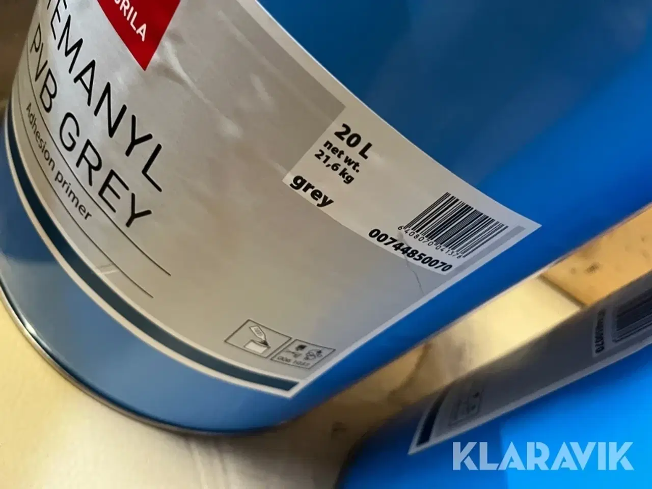 Billede 5 - Maling Tikkurila Temanyl pvb Grey 60L