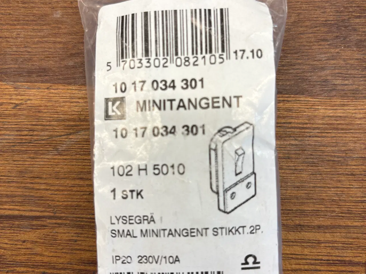 Billede 3 - Smal minitangent stikkontakt NY