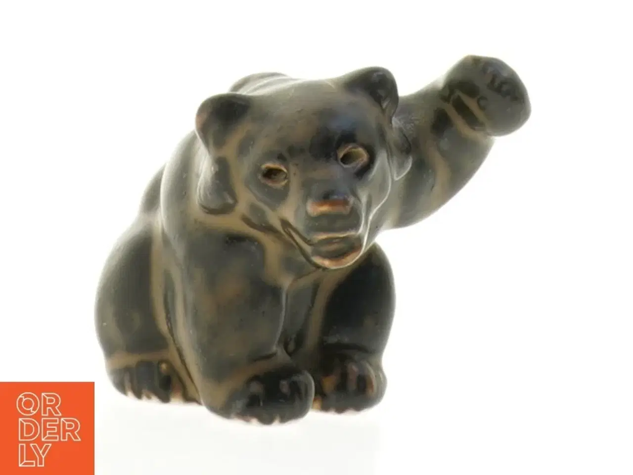 Billede 1 - Porcelænsfigur af bjørneunge fra Royal Copenhagen (str. 6 x 7 x 9 cm)