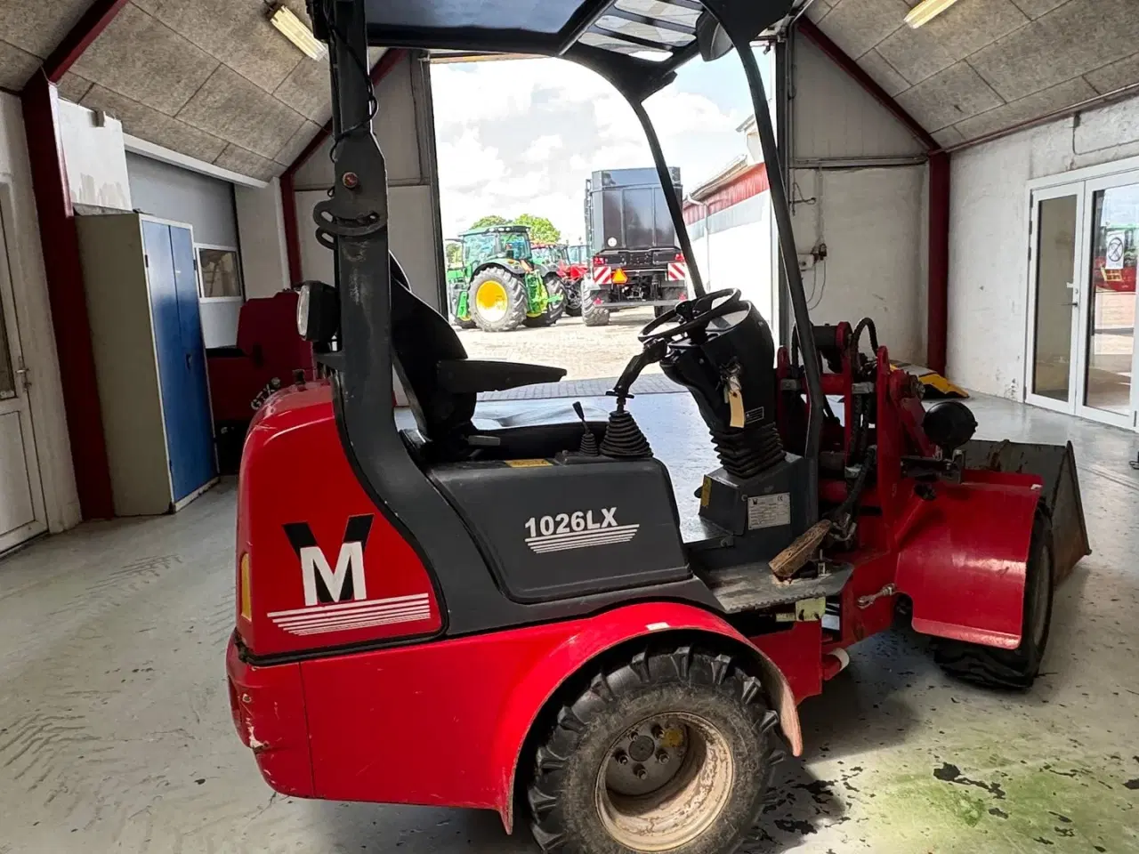 Billede 8 - VM Loader 1026 LX KUN 590 TIMER! MED SKOVL OG PALLEGAFLER!