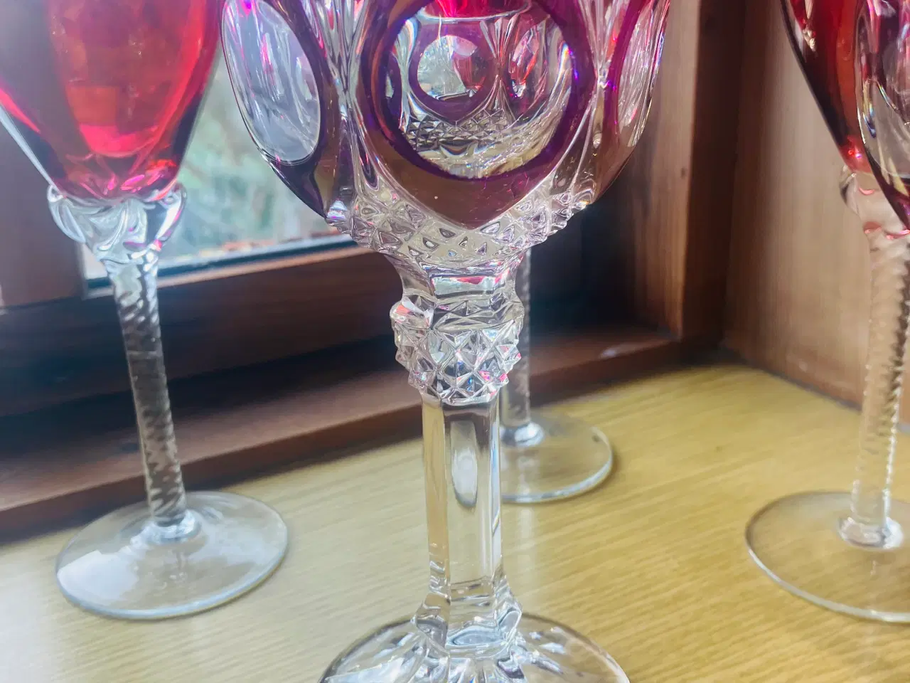 Billede 3 - Bøhmisk krystal glas