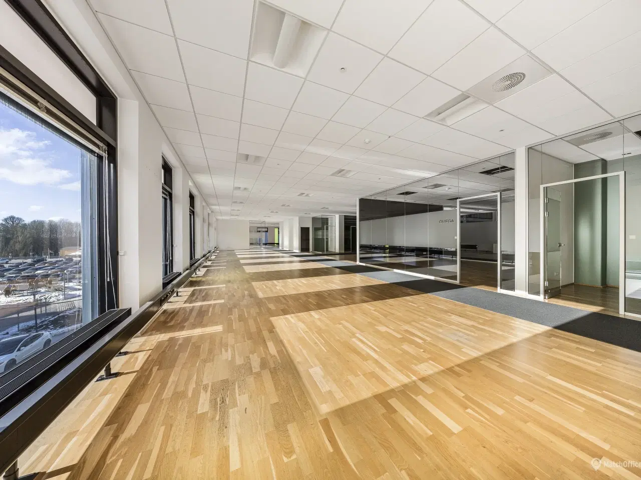 Billede 1 - Kontorlejemål på 1.193 m² i populært flerbrugerhus