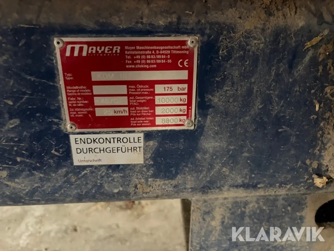 Billede 5 - Fodervogn KDM 18T D Siloking KDM 18T D