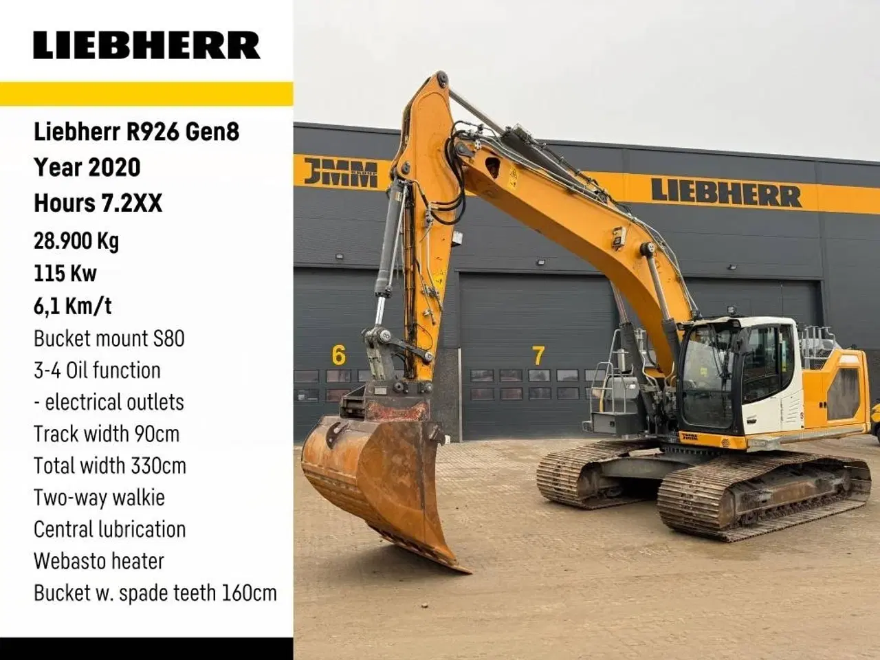Billede 1 - Liebherr R926