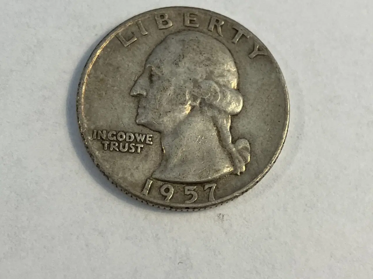 Billede 1 - Quarter Dollar 1957 USA