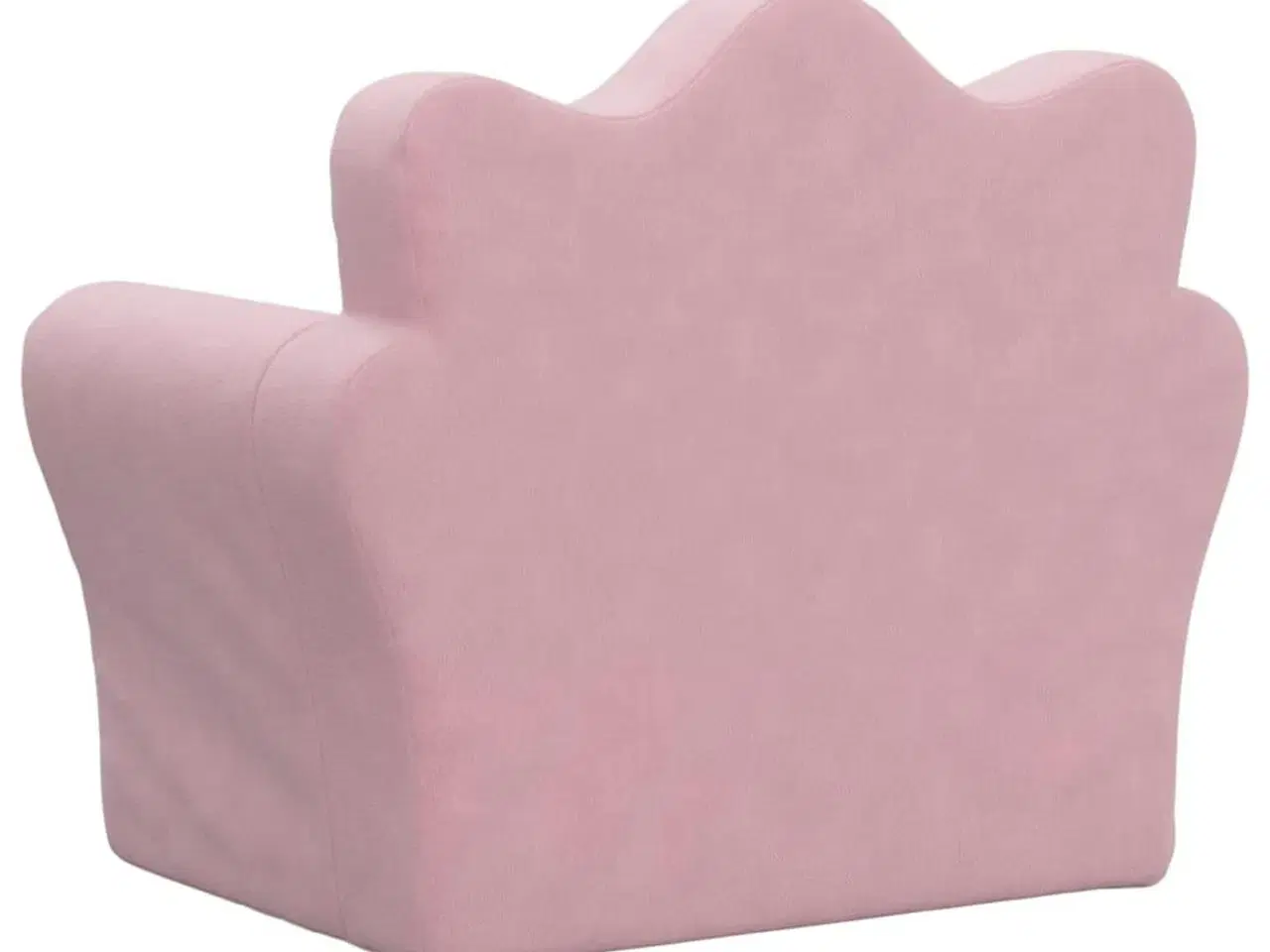 Billede 5 - Lænestol til børn blødt plys lyserød
