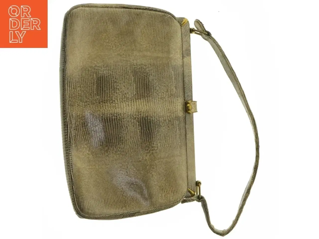 Billede 6 - Håndtaske og pung i slangeskindsdesign (str. 26 x 15 cm)