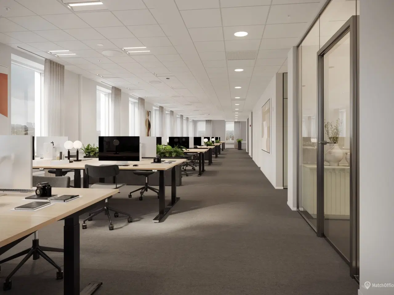 Billede 10 - Total nyistandsat kontor centralt i Herlev