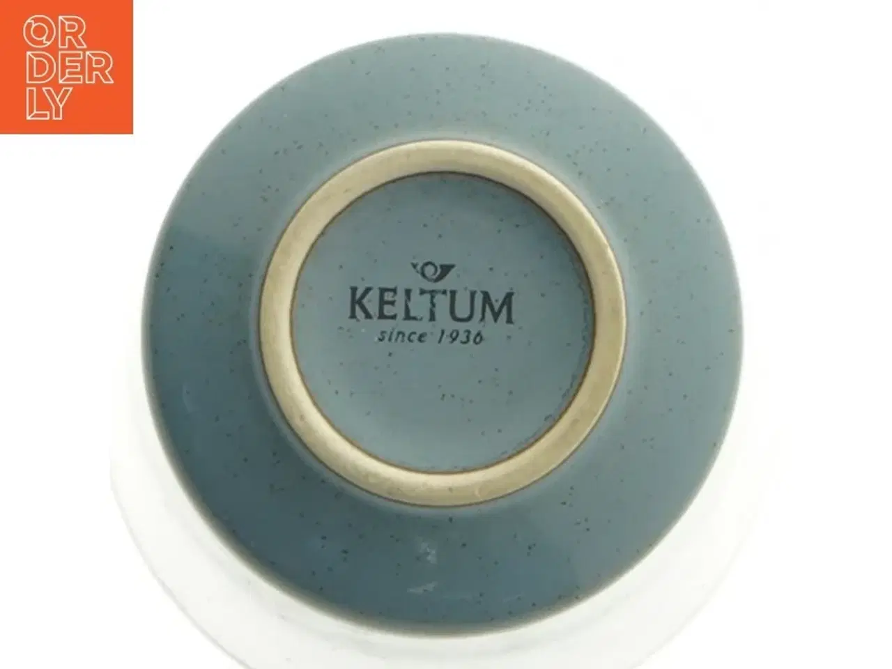 Billede 3 - Blå keramisk kop fra Keltum (str. Ø 8 cm)