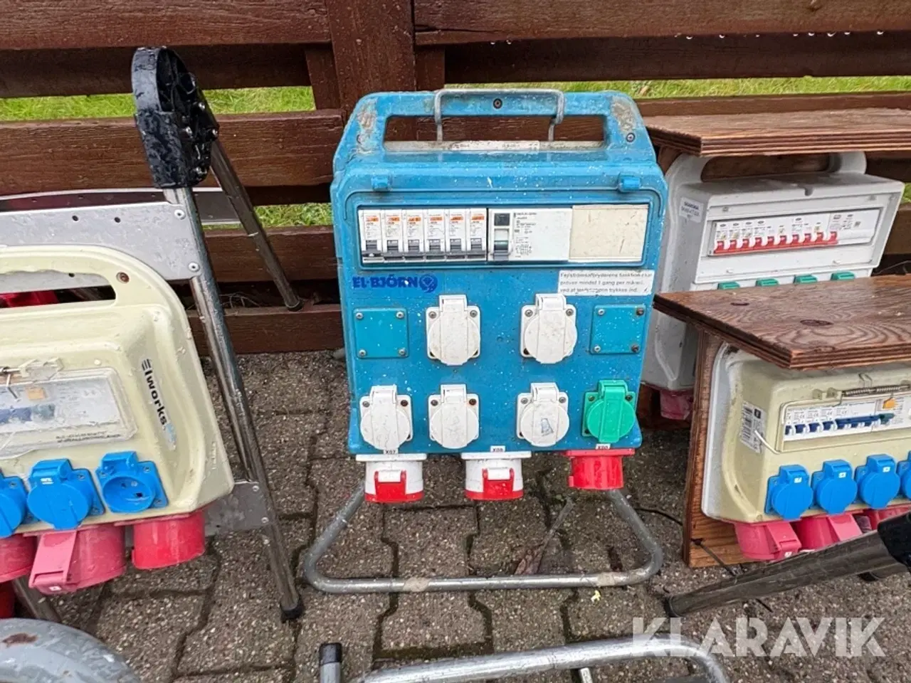 Billede 7 - Byggestrømtavler 8 styk