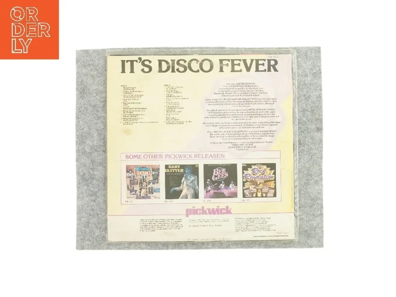 Billede 2 - It's disco fever (LP)