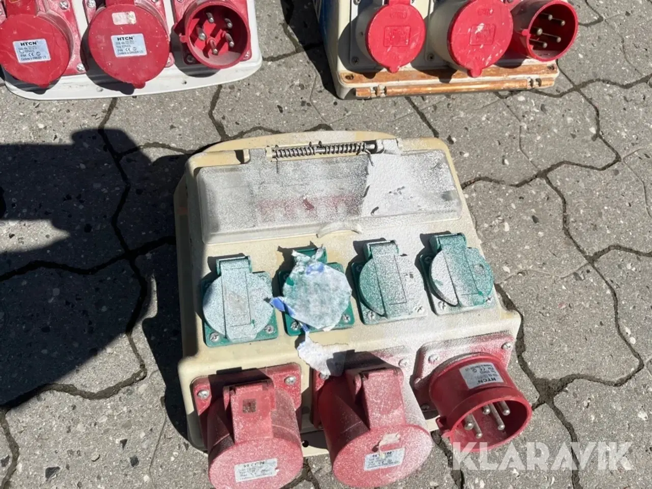 Billede 2 - Byggestrømstavler Iworks 32A 5 styk