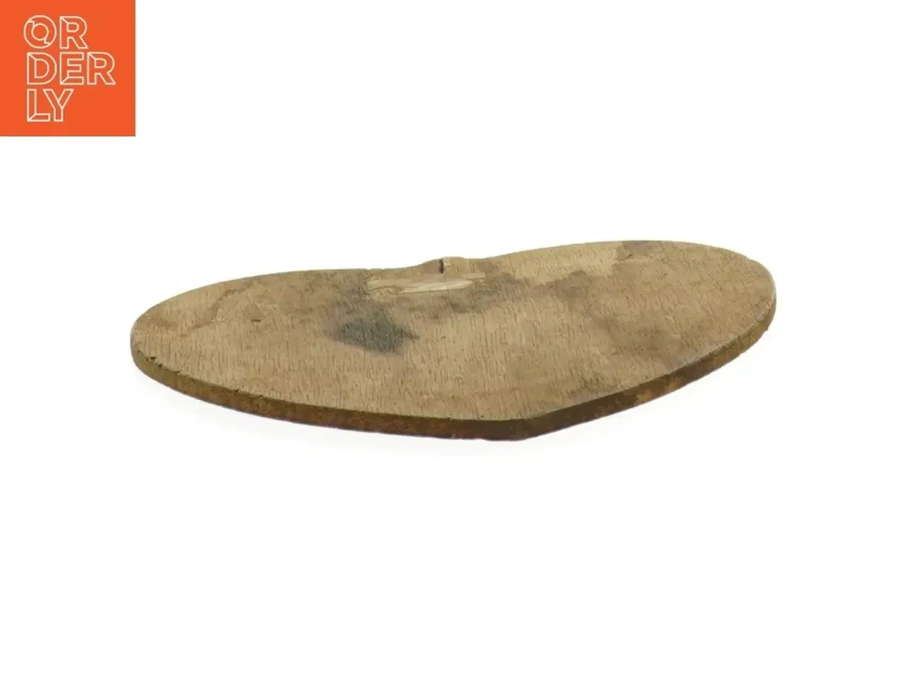 Billede 2 - Hjerteformet vægskilt med humoristisk tekst (str. 13 cm)