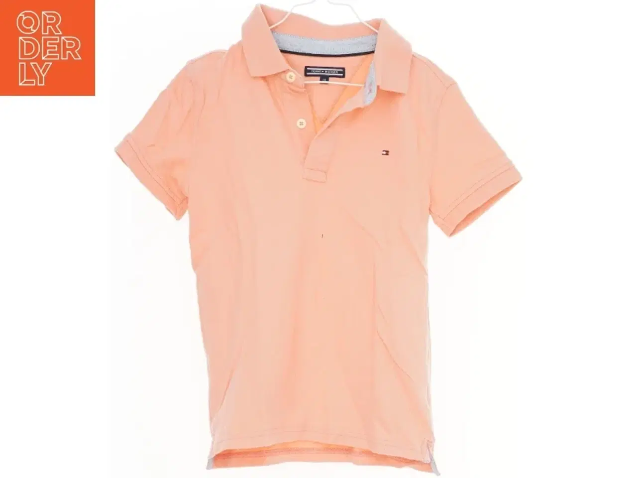 Billede 1 - Peach Polo T-Shirt fra Tommy Hilfiger (str. 128)